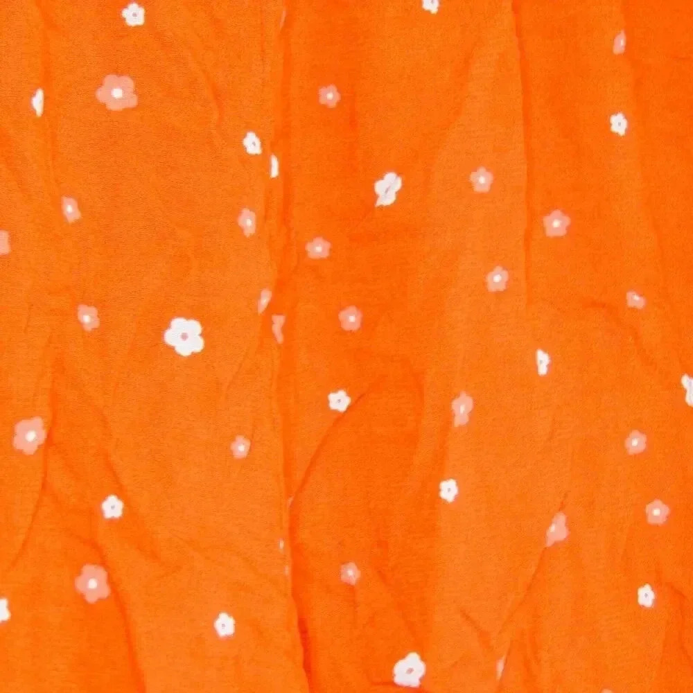 BP. Women's Orange Polka Dot Rayon Shorts - Size M - Picture 5 of 7